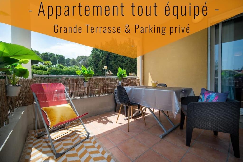 Appartement Tout Equipe Terrasse Et Parking Prive Марсель Экстерьер фото